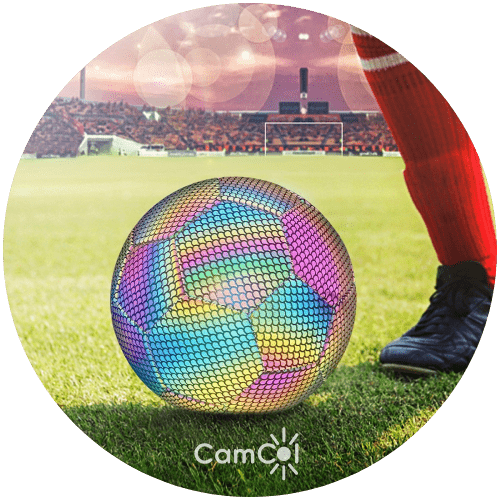 Bola de Futebol Refletiva - A Bola que se Destaca no Campo! - Minha loja
