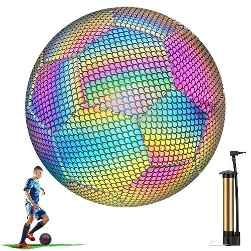 Bola de Futebol Refletiva - A Bola que se Destaca no Campo! - Minha loja