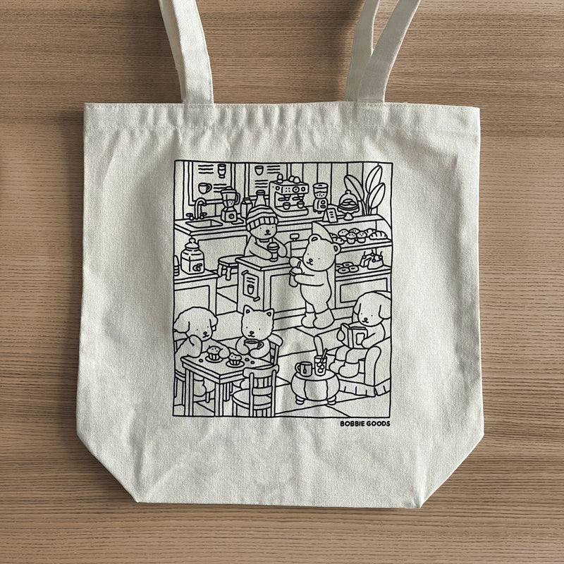 Coffee Shop Tote Bag - Camcol