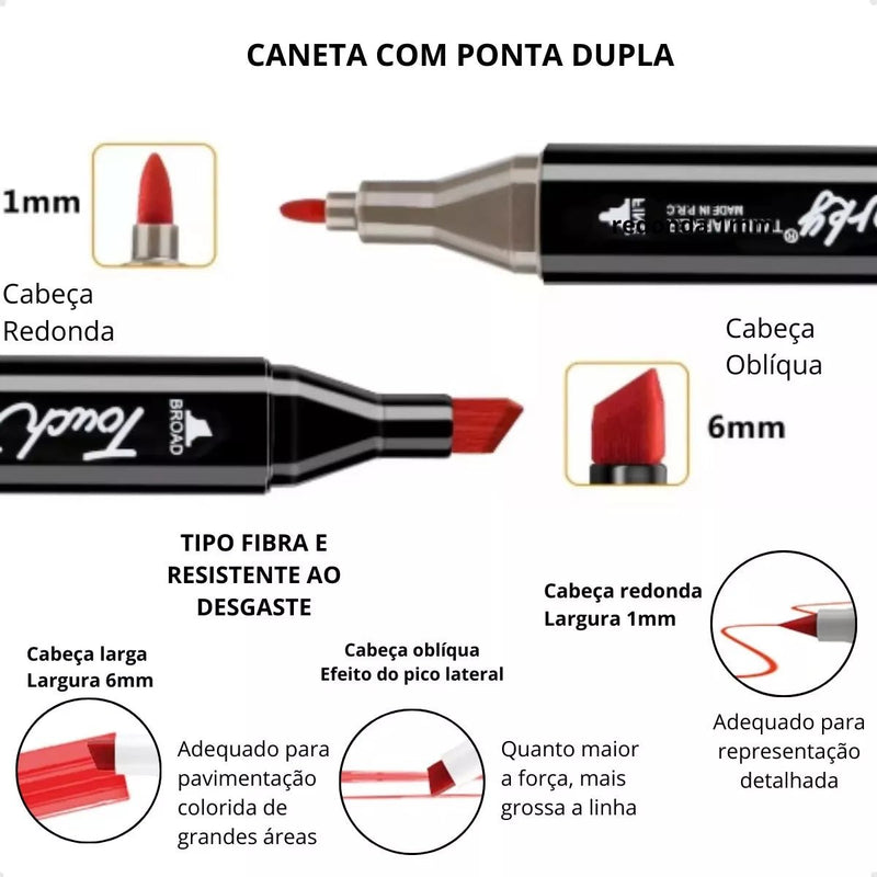 Kit 2 Livros Bobbie Goods Capa Dura + Canetas Touch - Camcol