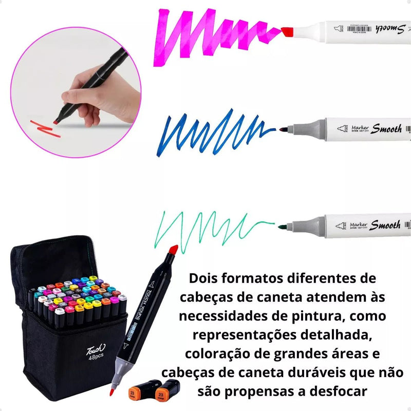 Kit 2 Livros Bobbie Goods Capa Dura + Canetas Touch - Camcol