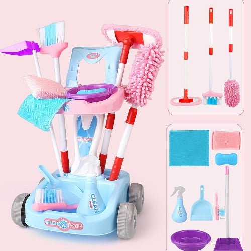 Kit de Limpeza Infantil - Aprendendo se Cuidar! - Minha loja