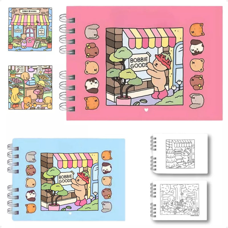 Kit Livro Bobbie Goods Original + Canetas Touch - Camcol