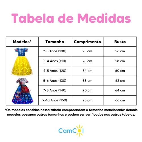 Vestido de Princesas Brilhante - Brilhando com Estilo! - Minha loja