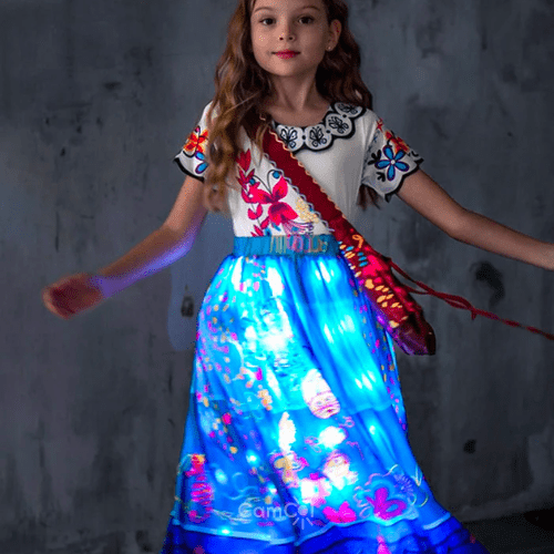 Vestido de Princesas Brilhante - Brilhando com Estilo! - Minha loja