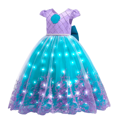 Vestido de Princesas Brilhante - Brilhando com Estilo! - Minha loja